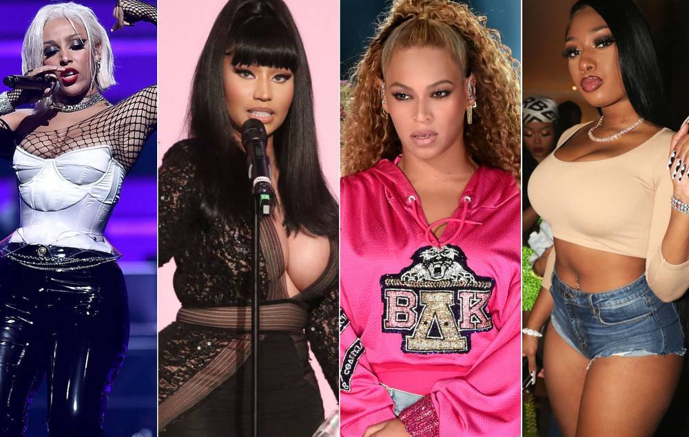 Doja Cat, Nicki Minaj, Beyoncé & Megan Thee Stallion have made US chart history - www.nme.com - USA