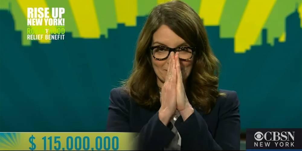 Tina Fey Gets Emotional Over Donation Amount For COVID-19 Telethon - www.justjared.com - New York