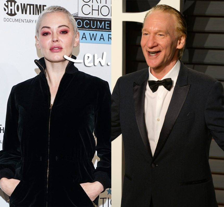 Rose McGowan Says Bill Maher Made GROSS Comment To Her About His ‘C**k’ When She Guested On His Show! - perezhilton.com