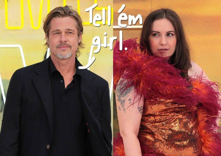 Brad Pitt Gave Lena Dunham A Ring?! Prepare To Be Jealous! - perezhilton.com - Britain - Hollywood