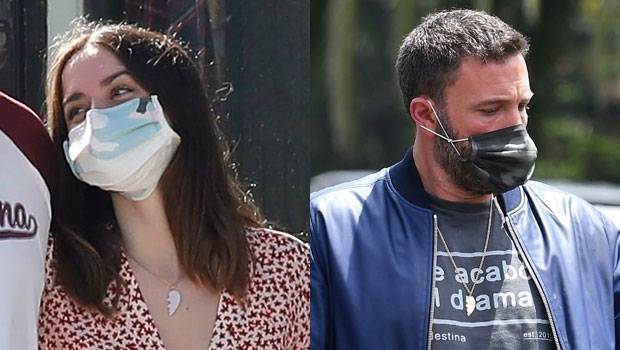 Ben Affleck Girlfriend Ana De Armas Wear Matching ‘BFF’ Necklaces Fans Have Mixed Feelings - hollywoodlife.com