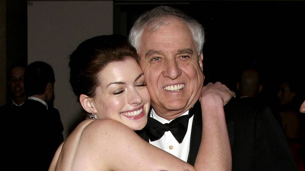 Anne Hathaway Tears Up Recalling How Garry Marshall Changed Her Life - www.etonline.com - county Howard - county Roberts - county Marshall - county Henry