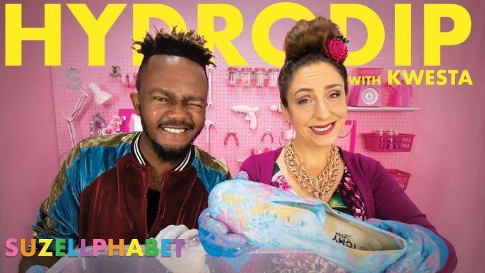 Kwesta And Suzelle DIY’s Sneaker Makeover Is The Only Thing You Need To Watch Today - www.peoplemagazine.co.za