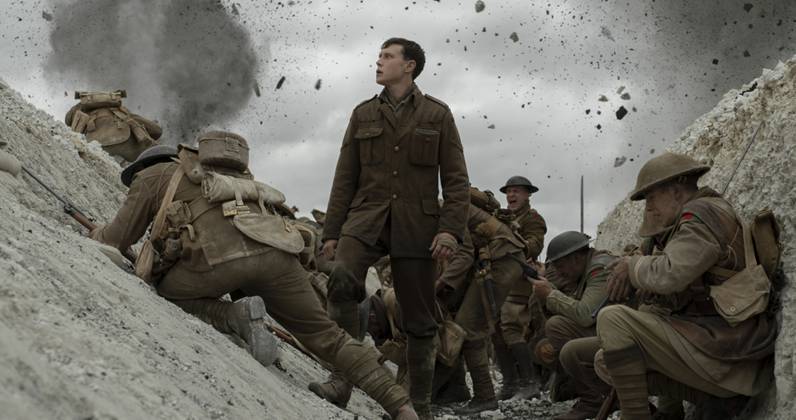 1917 debuts at Number 1 on the Official Film Chart on digital downloads only - www.officialcharts.com - Britain