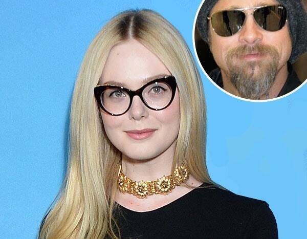 Elle Fanning Is Unrecognizable Dressed Up as Brad Pitt in His “Beard Bead Phase” - www.eonline.com - county Pitt