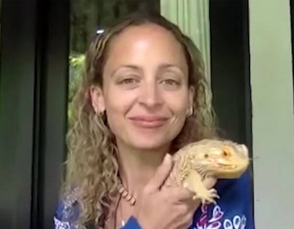 Watch Nicole Richie’s Bearded Dragon Make His Late Night Debut in Interview With Seth Meyers - www.eonline.com