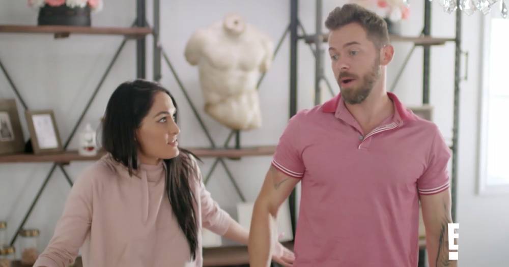 Nikki Bella and Artem Chigvintsev Have Different Reactions to Pregnancy Test: Video - www.usmagazine.com - Russia