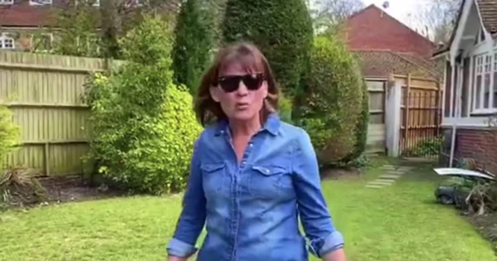 Lorraine Kelly shares rare glimpse inside her beautiful garden and home in lockdown diary - www.ok.co.uk