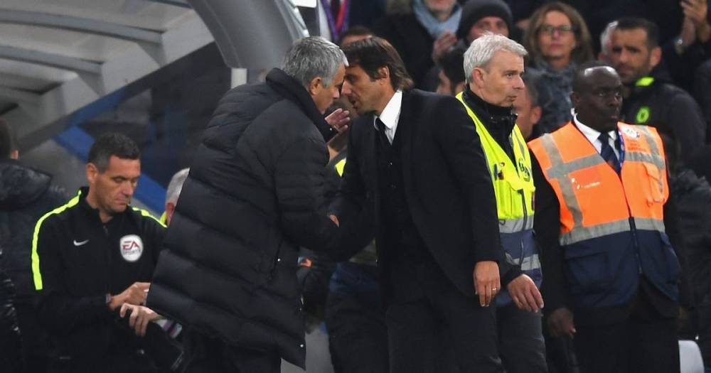 Antonio Conte lifts lid on Jose Mourinho row during Chelsea vs Manchester United - www.manchestereveningnews.co.uk - Italy - Manchester