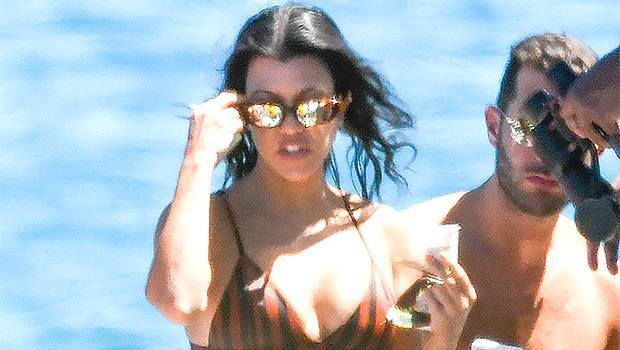 Kourtney Kardashian, 41, Lounges By The Pool In A Sexy Bikini — Pics - hollywoodlife.com