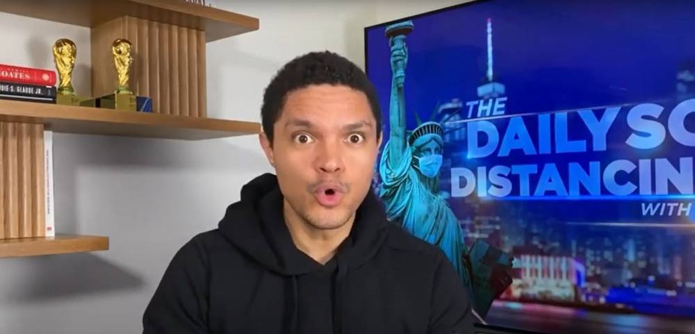 Trevor Noah And The Daily Social Distancing Show Talks Working From Home Perks - deadline.com