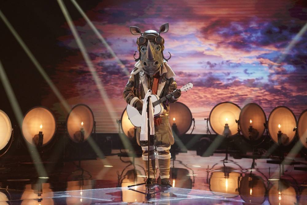 ‘The Masked Singer’ Unmasked: Rhino Reveals He Welcomed His Baby Boy Days Before Semifinals - etcanada.com