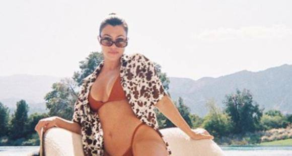 Kourtney Kardashian clears the air on pregnancy rumours; Says ‘This is me when I have a few extra pounds on’ - www.pinkvilla.com