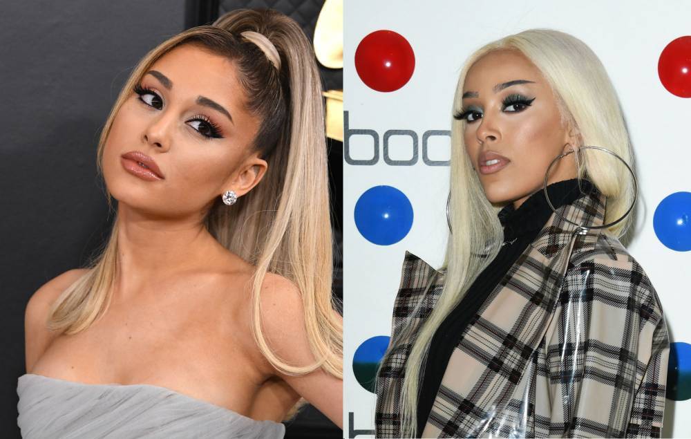 Ariana Grande says she and Doja Cat have recorded a song together - www.nme.com