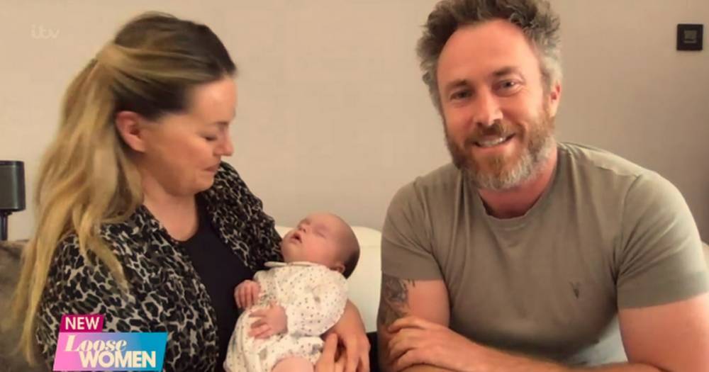 James and Ola Jordan detail hospital dash with baby Ella during lockdown as she makes TV debut - www.ok.co.uk - Jordan