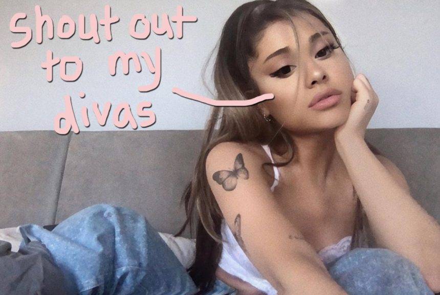 Ariana Grande Speaks Out Against Being Labeled A ‘Diva’: ‘I’m Tired Of Seeing Women Silenced By It’ - perezhilton.com