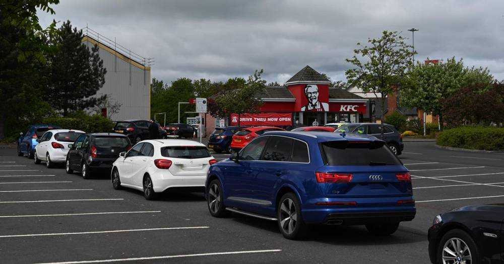 Ayrshire KFC lovers told they'll have to wait almost two hours for takeaway food - www.dailyrecord.co.uk