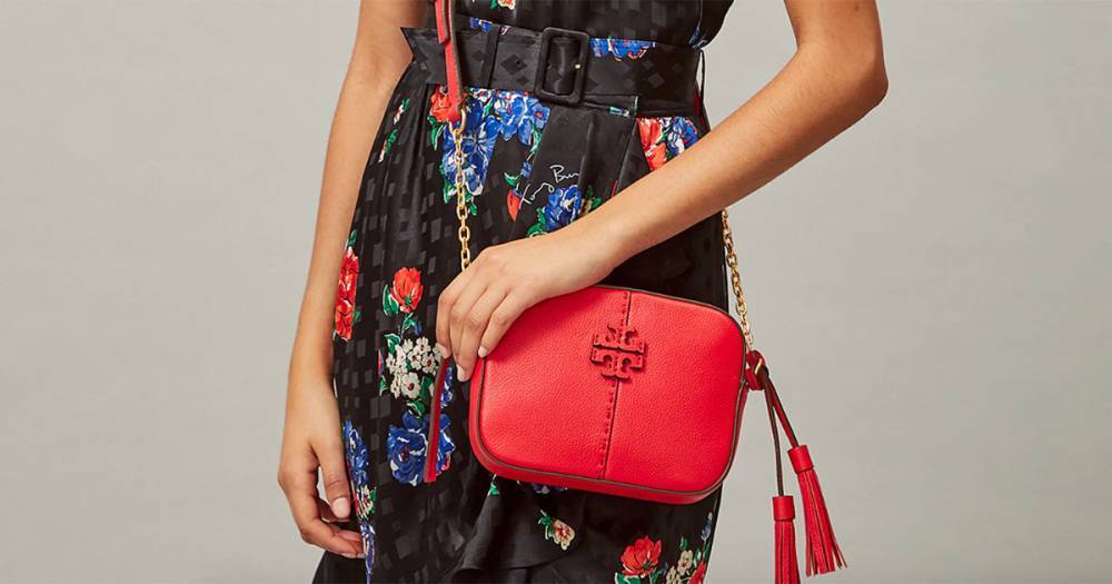 This Brilliant Red Tory Burch Crossbody Is Nearly $120 Off Just in Time for Summer - www.usmagazine.com