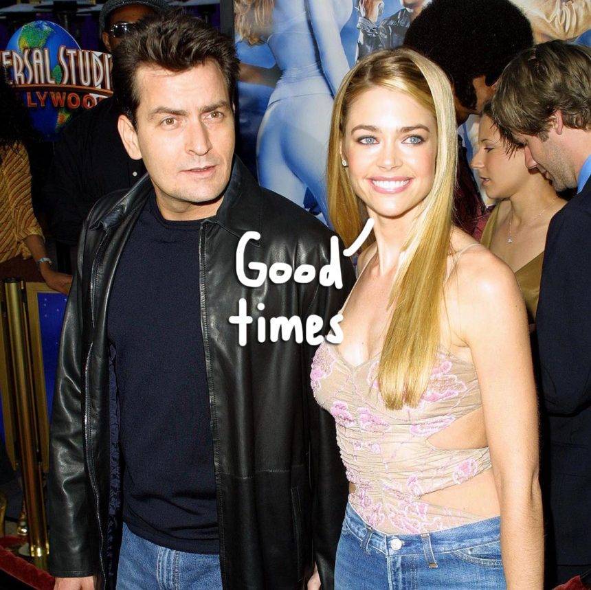 Denise Richards Reveals She & Charlie Sheen Conceived Their Daughter On The Scary Movie Set! - perezhilton.com