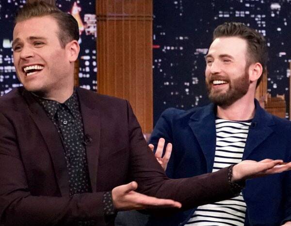 Chris Evans - Scott Evans - You Must Watch Chris Evans and Brother Scott Play "Couples Challenge" - eonline.com - USA