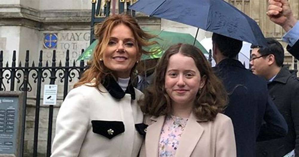 Geri Halliwell shares gorgeous photo of teenage daughter Bluebell on her 14th birthday - www.msn.com