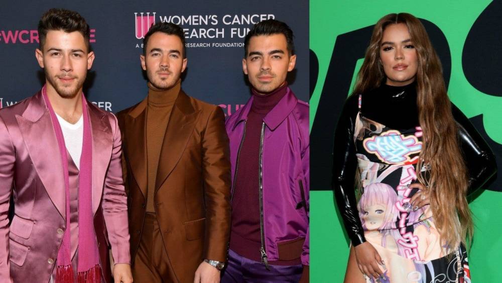 Jonas Brothers and Karol G Get Us Dancing With New Song 'X' - www.etonline.com - Spain