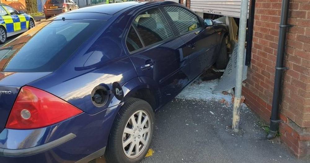 'Too excited to get his KFC', this driver lost control of his car and smashed into a shop... he also had no licence, no insurance and failed a drug test - www.manchestereveningnews.co.uk