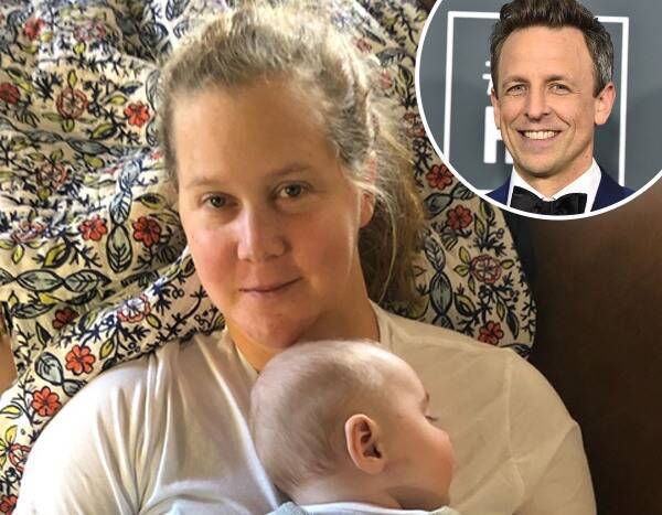 Watch Amy Schumer Call Out Pal Seth Meyers for Not Knowing Her Son’s Age - www.eonline.com