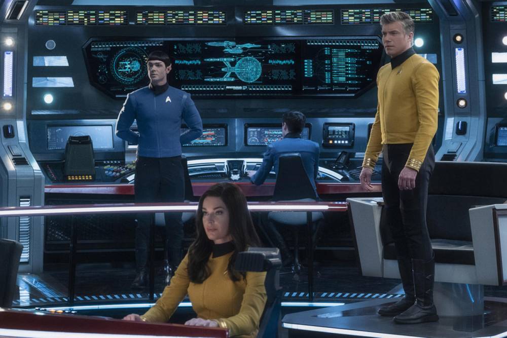 Star Trek Spin-Off with Captain Pike, Spock, and Number One - www.tvguide.com
