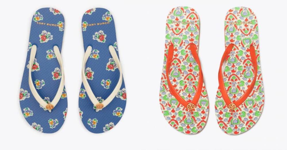 These Adorable Tory Burch Flip Flops Are on Sale Right Now — Just $39 - www.usmagazine.com