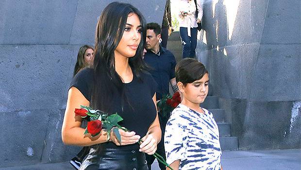 Mason Disick, 10, Looks So Grown Up In Sweet New Photo With Aunt Kim Kardashian: ‘My Day 1’ - hollywoodlife.com