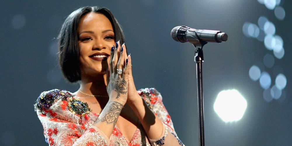 Rihanna Provides a Shady Status Update About 'R9' - www.justjared.com