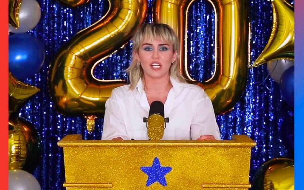 Miley Cyrus Performs ‘The Climb’ At 2020 Virtual Facebook Commencement, Oprah Winfrey And More Appear - etcanada.com