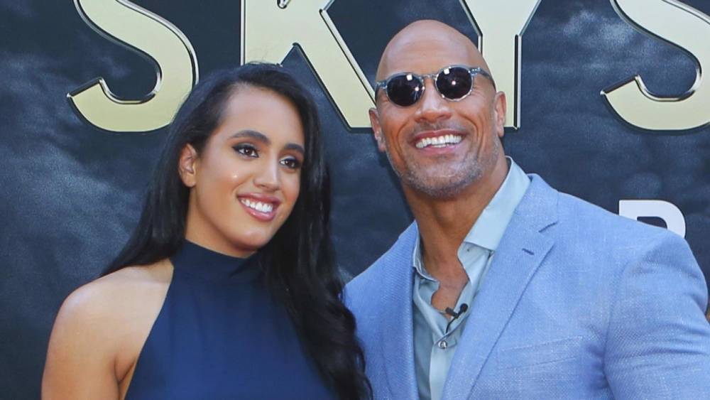 Dwayne Johnson Is Honored His Daughter Is Following In His Footsteps As She Signs WWE Contract - www.etonline.com