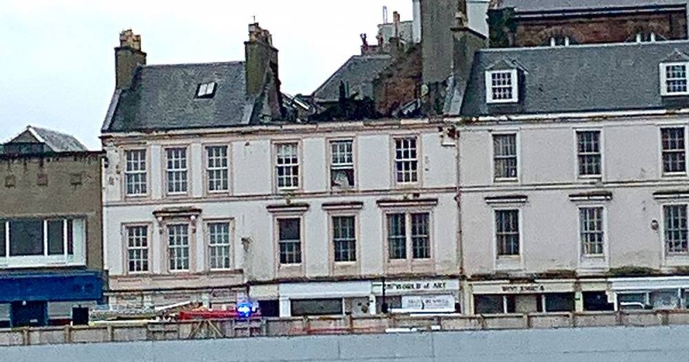 Serious fire rips through building on Ayr High Street during early hours of Sunday - www.dailyrecord.co.uk