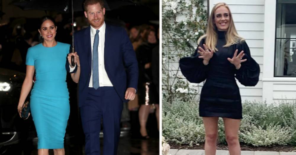 Adele has been 'advising Prince Harry and Meghan Markle on Beverly Hills life' - www.ok.co.uk