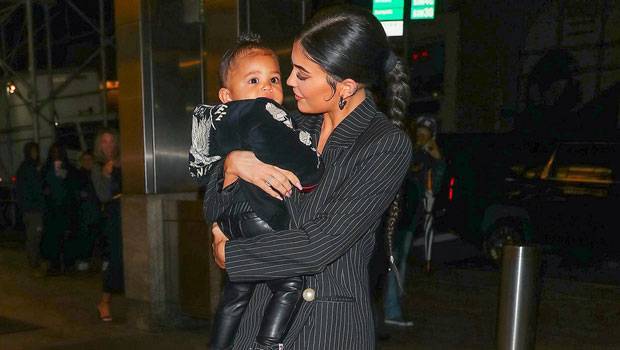 Stormi Webster Hair Makeover: Mommy Kylie Jenner Debuts Her Sleek Bun It’s Too Cute For Words - hollywoodlife.com