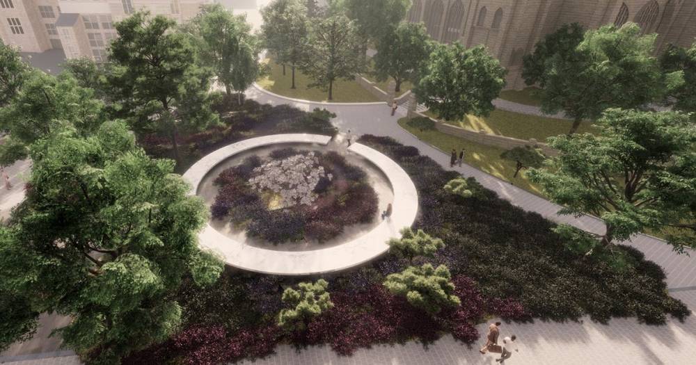 Manchester urged to mark anniversary of Arena atrocity at home as images of new memorial garden are revealed - www.manchestereveningnews.co.uk - Manchester