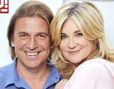 David M.Benett - Dave Benett - Anthea Turner reveals she's postponed her wedding due to COVID-19 crisis as she and fiancé Mark Armstrong beam in their first joint shoot - msn.com - London - Italy - county Armstrong
