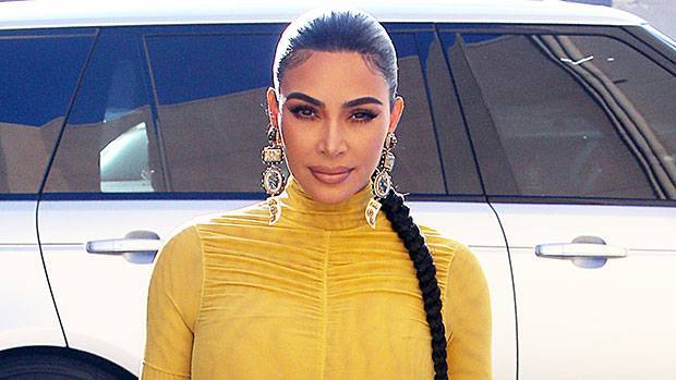 Kim Kardashian Reveals How Fit She’s Keeping In Quarantine While Modeling SKIMS Tights - hollywoodlife.com