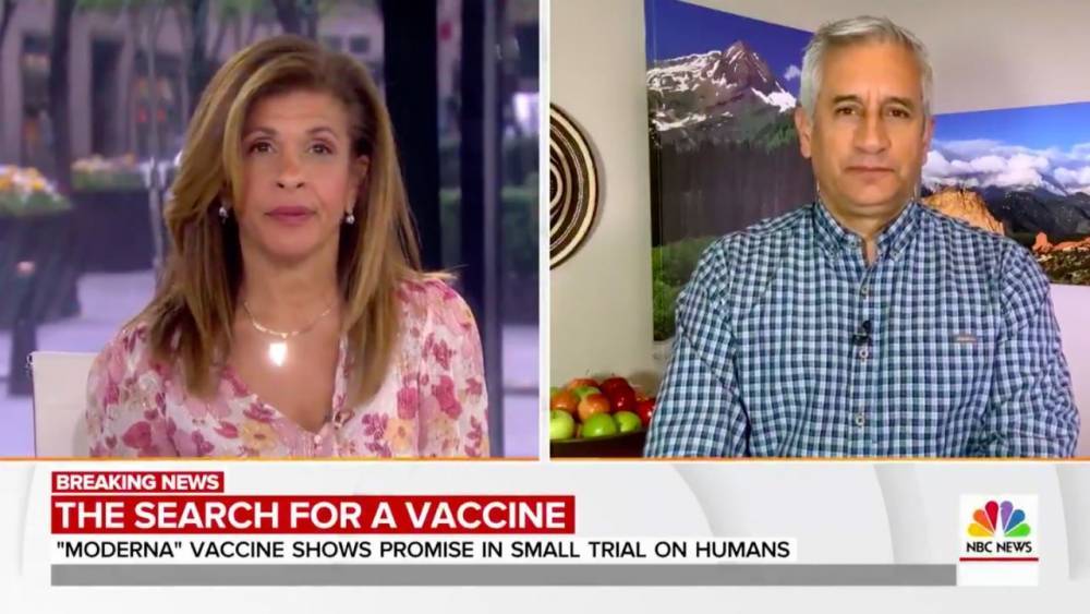 Hoda Kotb Interviews Doctor About 'Encouraging' Coronavirus Vaccine News - www.etonline.com
