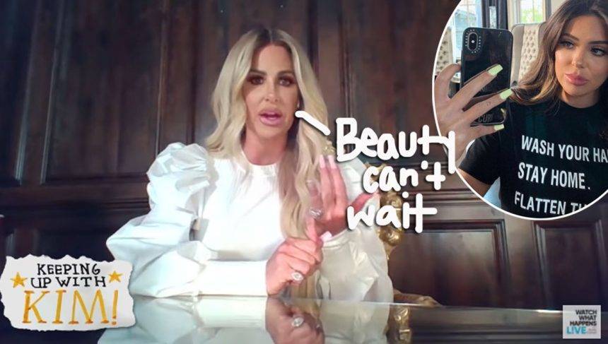 Kim Zolciak Confesses To Getting Botox & Lip Fillers With Brielle Biermann During The Pandemic! - perezhilton.com