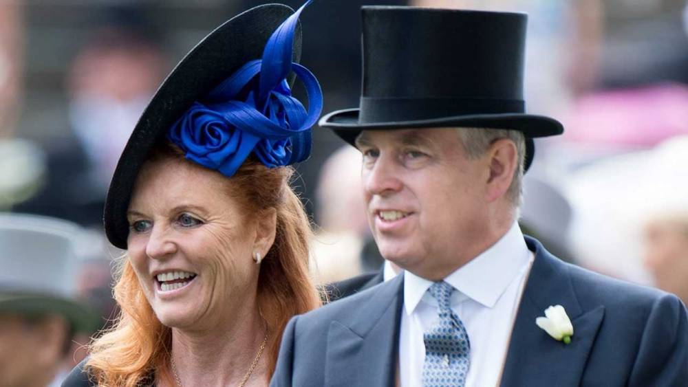 Prince Andrew Poses With Ex Sarah Ferguson and Daughters Princess Eugenie and Beatrice in Rare Selfie - www.etonline.com