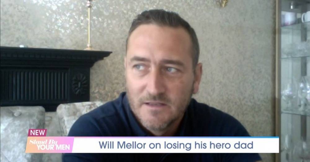 Devastated Will Mellor tells Loose Women he ‘couldn’t hug mum’ after dad’s death due to lockdown - www.manchestereveningnews.co.uk