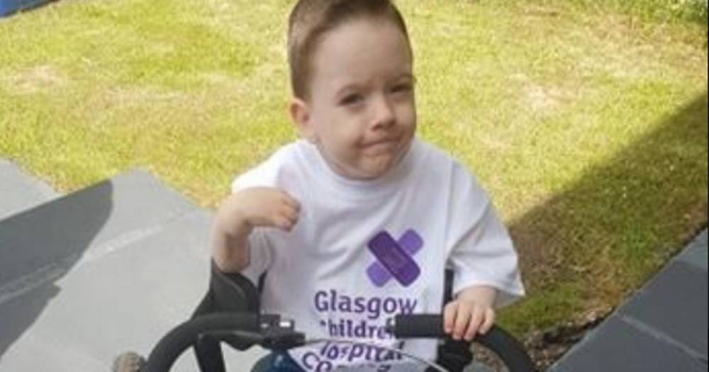 Brave boy with rare bone condition given specially-adapted bike to play like other children - www.dailyrecord.co.uk - Scotland