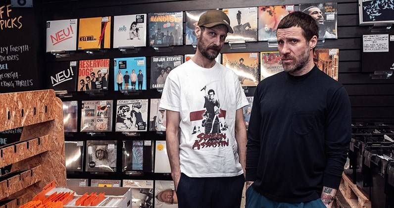Sleaford Mods battling for Number 1 on the Official Albums Chart with retrospective album All That Glue - www.officialcharts.com - county Andrew