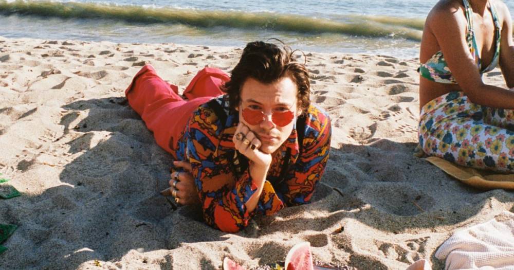 Harry Styles Gets Naughty With Fruit on the Beach in Retro ‘Watermelon Sugar’ Music Video - www.usmagazine.com - Malibu