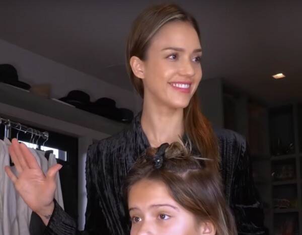 Jessica Alba Gives Her Kids DIY Haircuts—and the End Results Are Pretty Impressive - www.eonline.com
