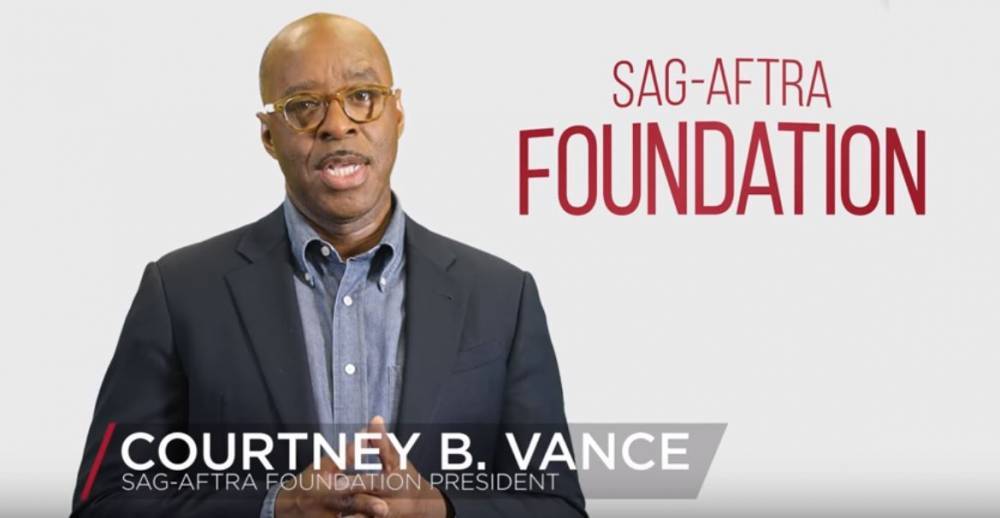 SAG-AFTRA Foundation President Courtney B. Vance Sees Many Performers “Safe-Spacing” At Home For Months - deadline.com