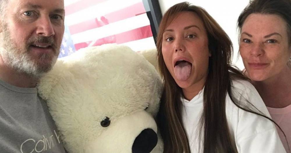 Charlotte Crosby 'breaks lockdown rules again' to celebrate 30th birthday with parents - www.ok.co.uk - county Crosby